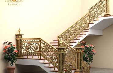 Cầu thang nhôm đúc đẹp, bền cho nhà của bạn